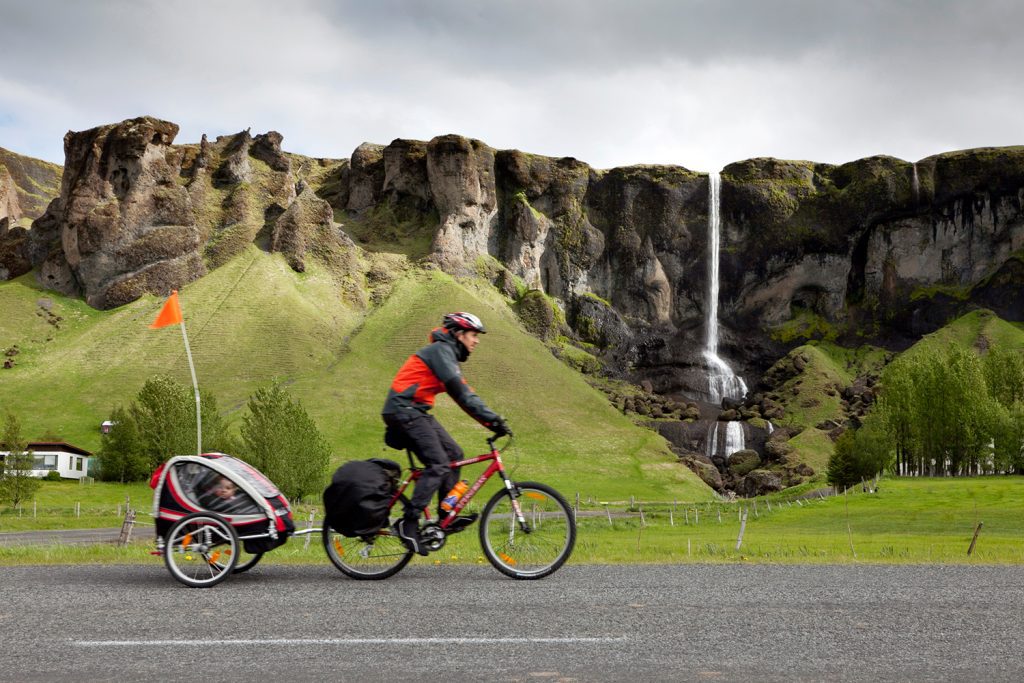 Islandia en familia y a pedales