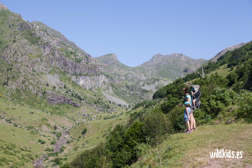 Rutas con niños en el Pirineo aragonés: valle de Aguas Tuertas