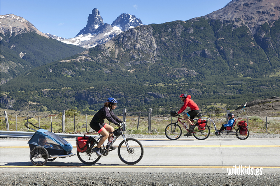 Viaje en familia en bicicleta: Patagonia