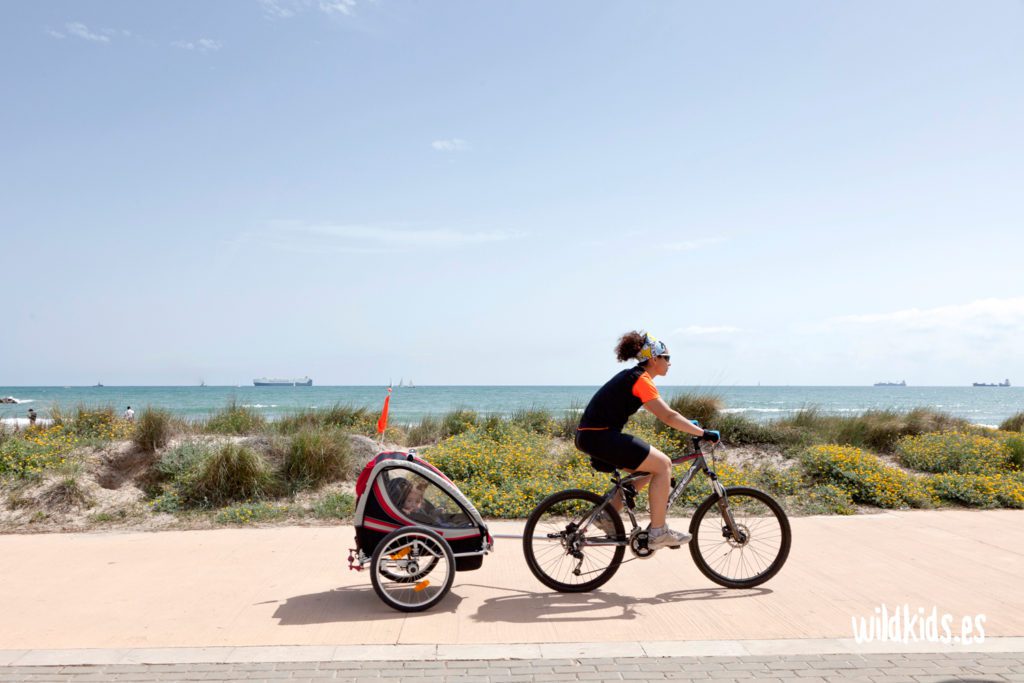 Rutas en bicicleta con niños desde Valencia