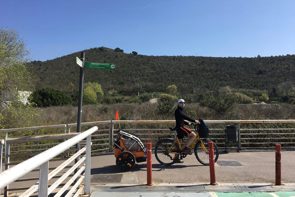 Ruta de Montcada a Barcelona en bici