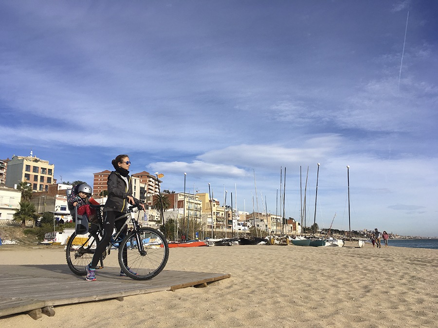 Barcelona El Masnou en bici