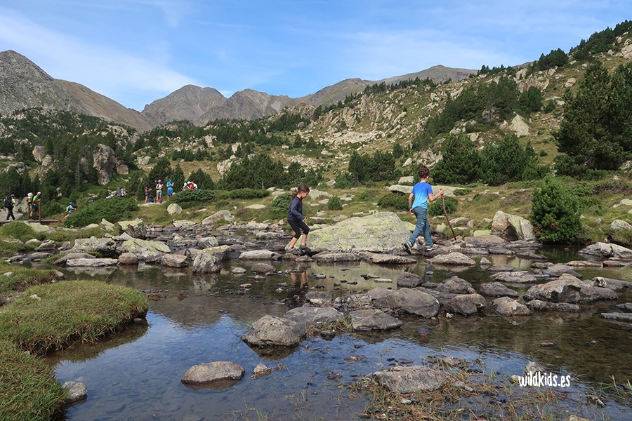 Excursion con niños en Pirineo catalan